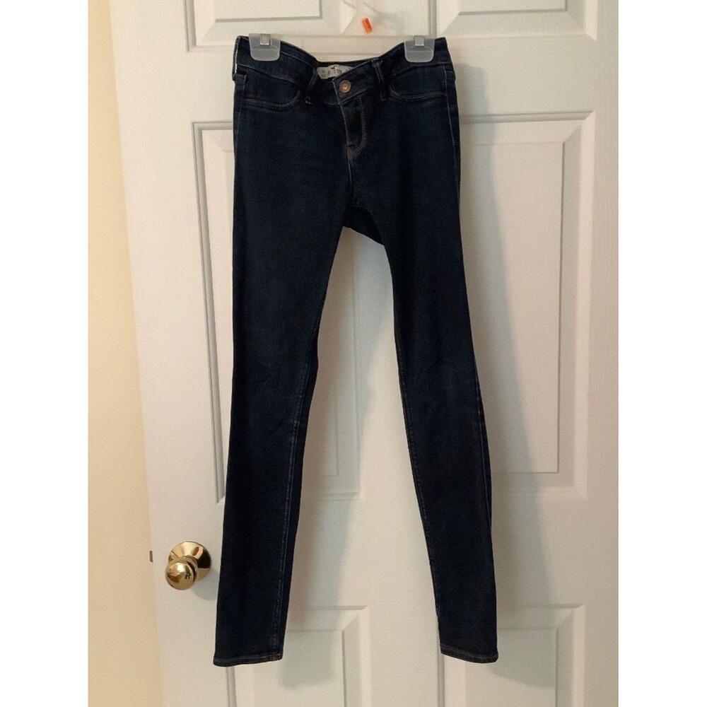 Hollister medium dark skinny jeans size 1R, W25, L29